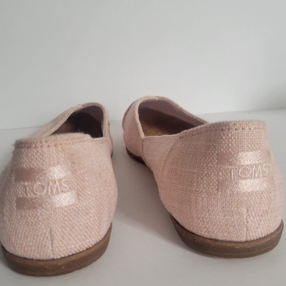 Toms Light Pink Women's Flats - Picture 6 of 6